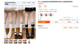 ถุงเท้า Lolita ลูกไม้สีขาวสไตล์ย้อนยุคสำหรับเด็กผู้หญิงฤดูใบไม้ร่วงและฤดูหนาวพร้อมโบว์ผูก